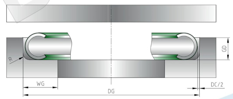 金屬C型圈內(nèi)開(kāi)口